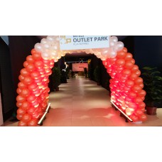 Welcome Balloon Tunnel With Branding